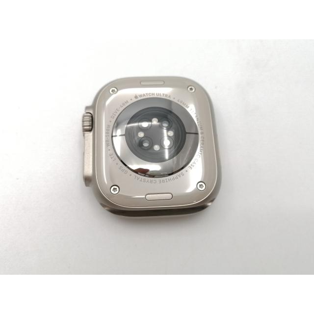 【中古】Apple Apple Watch Ultra 49mm Cellular チタニウムケース/グリーンアルパインループ M MQFN3J/A【ECセンター】保証期間１ヶ月【ランクB】の画像