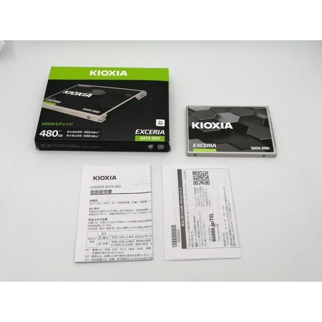 中古】KIOXIA EXCERIA SATA SSD(SSD-CK480S/N) 480GB/SSD/6GbpsSATA