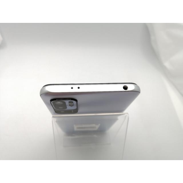 中古】Xiaomi au 【SIMフリー】 Redmi Note 10 JE クロームシルバー