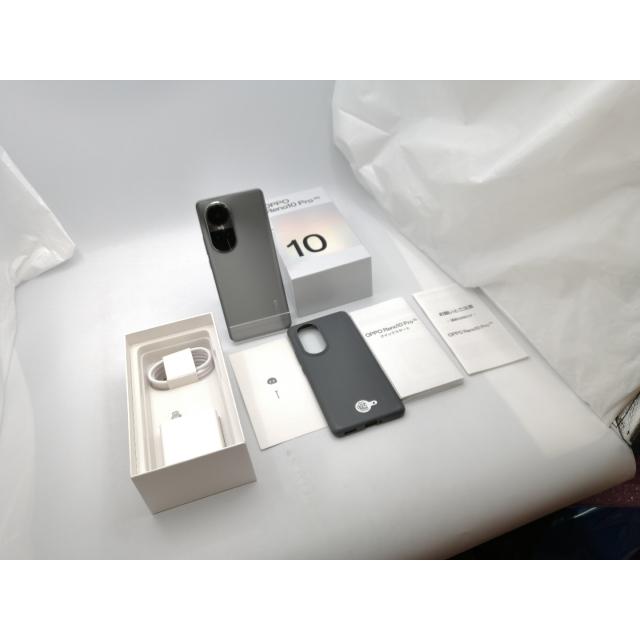中古】Oppo SoftBank 【SIMフリー】 OPPO Reno10 Pro 5G シルバー