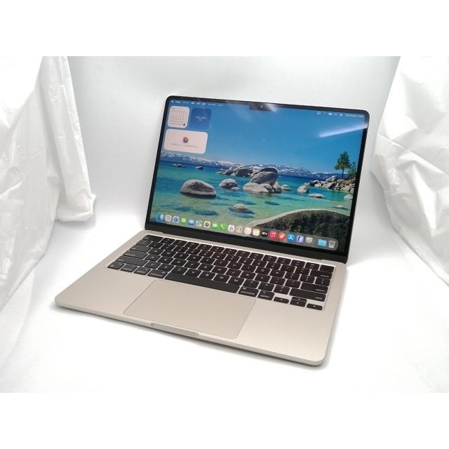 MacBook Air M3（2024）16GB/512GB スターライト 美品 中古】Apple