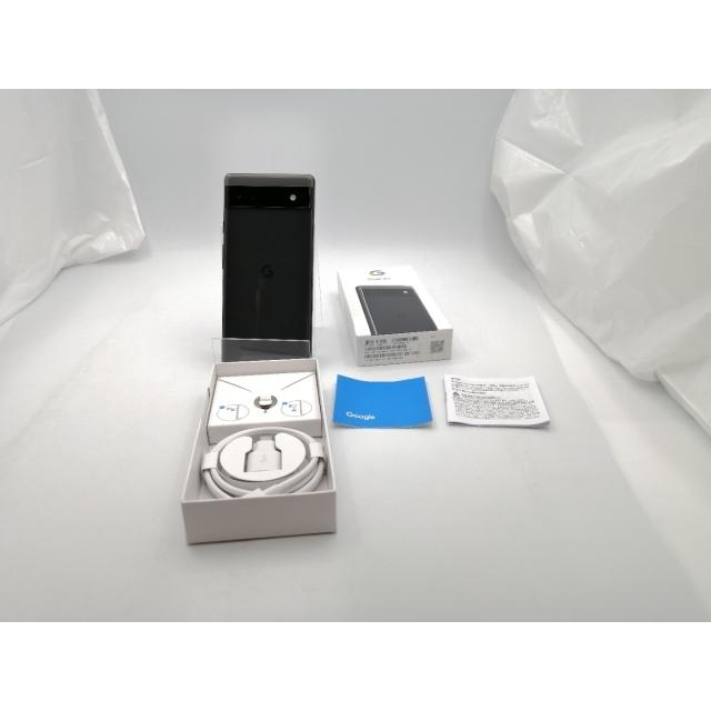 中古】Google au 【SIMフリー】 Pixel 6a チャコール 6GB 128GB GB17L