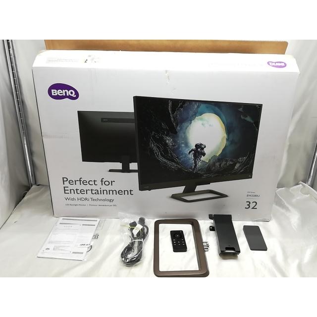 中古】BenQ EW3280U [32インチ/3840x2160/IPS/HDMI2.0x2/USB-C/DP/5ms