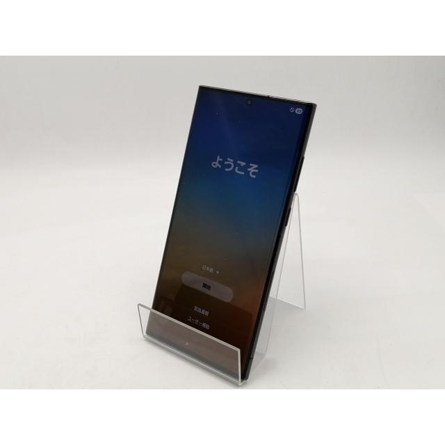 中古】SAMSUNG au 【SIMフリー】 Galaxy S22 Ultra ファントムブラック