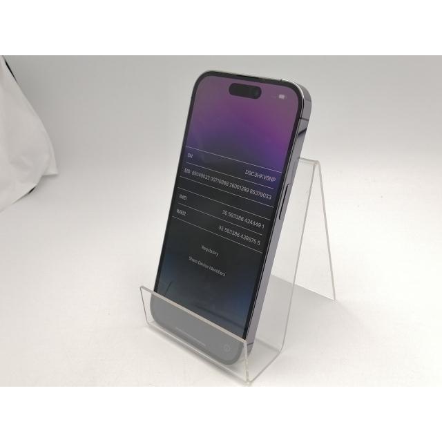 中古】Apple 国内版 【SIMフリー】 iPhone 14 Pro 128GB ディープ 
