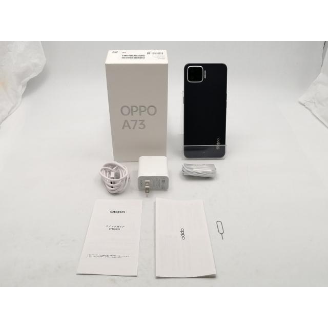 中古】Oppo 楽天モバイル 【SIMフリー】 OPPO A73 ネービーブルー 4GB 