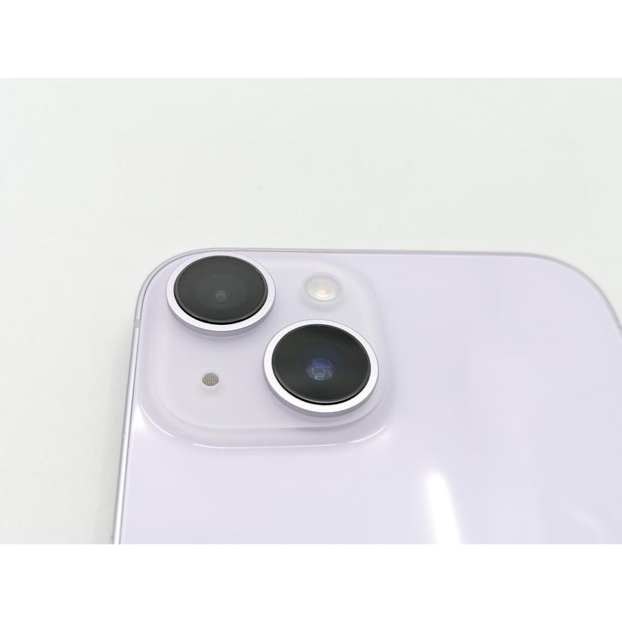 【中古】Apple 国内版 【SIMフリー】 iPhone 14 128GB パープル MPUY3J/A【ECセンター】保証期間１ヶ月【ランクA】の画像