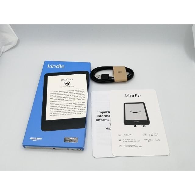 中古】Amazon Kindle(2024/第11世代) 16GB ブラック【ECセンター】保証