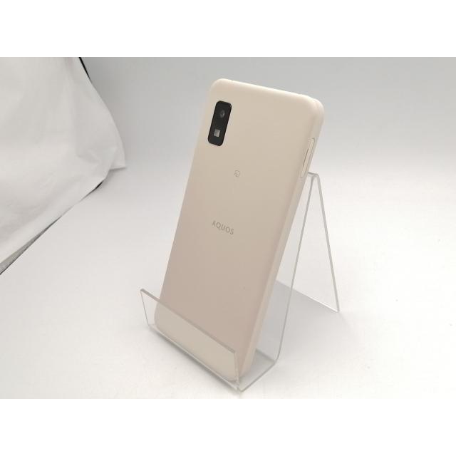 中古】SHARP ymobile 【SIMフリー】 AQUOS wish アイボリー 4GB 64GB