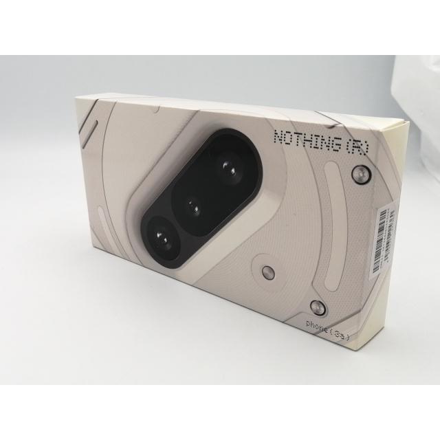 未使用】NOTHING 楽天モバイル 【SIMフリー】 Nothing Phone (3a