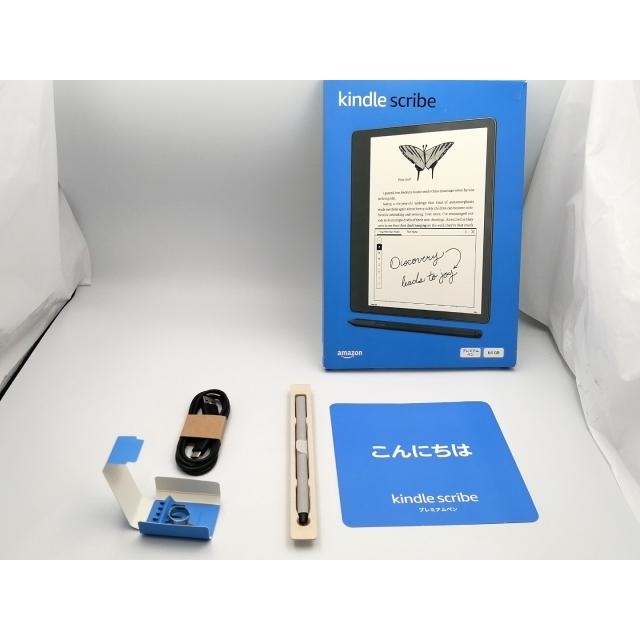 中古】Amazon Kindle Scribe (2022) 64GB プレミアムペン付き【EC