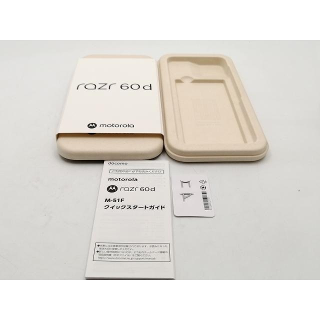 未使用】MOTOROLA docomo 【SIMフリー】 motorola razr 60d M-51F