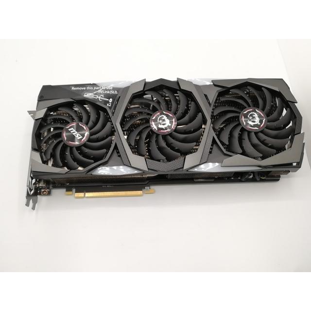 中古】MSI GeForce RTX 2080 Ti GAMING X TRIO RTX2080Ti/11GB(GDDR6