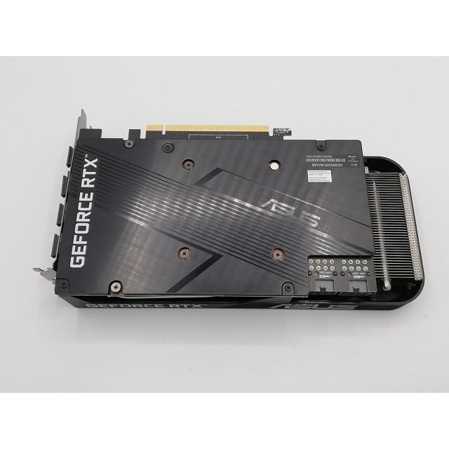 【中古】ASUS DUAL-RTX3060TI-O8GD6X RTX3060Ti(LHR)/8GB(GDDR6X)【ECセンター】保証期間１週間