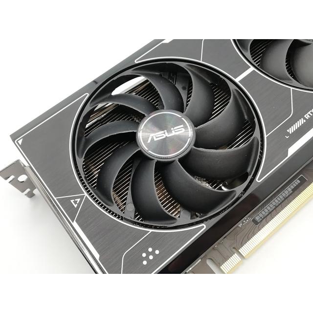 【中古】ASUS DUAL-RTX3060TI-O8GD6X RTX3060Ti(LHR)/8GB(GDDR6X)【ECセンター】保証期間１週間