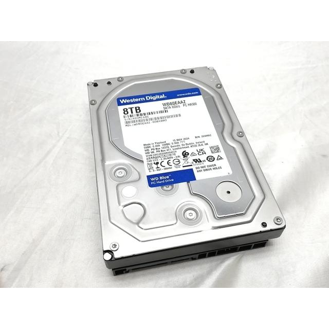 中古】W.D. WD80EAAZ WD Blue 8TB/5640rpm/256MB/6Gbps【ECセンター