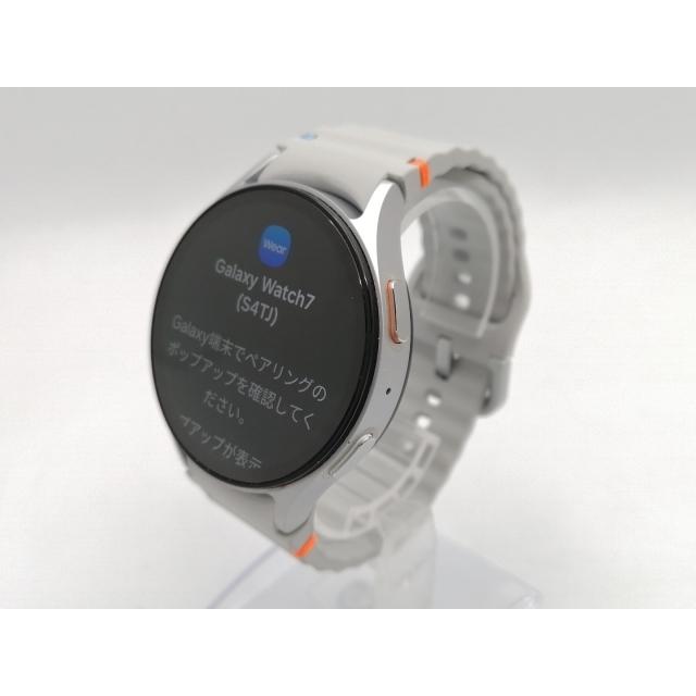 中古】SAMSUNG Galaxy Watch7 44mm Wi-Fi/Bluetoothモデル シルバー 