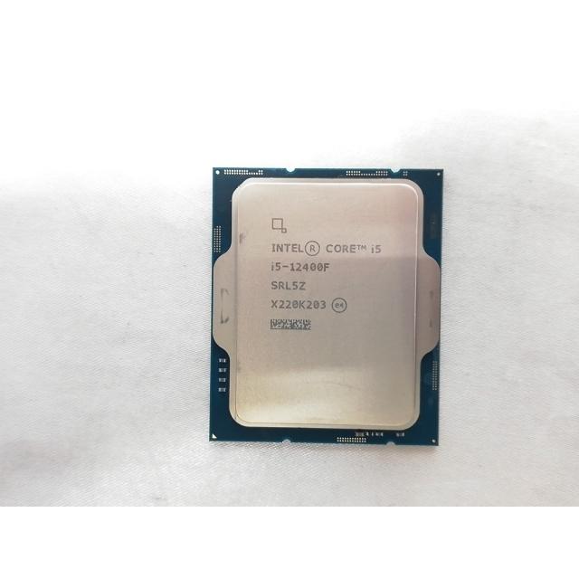 中古】Intel Core i5-12400F(2.5GHz) Bulk LGA1700/6C(P:6C/E:0C)/12T 