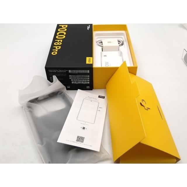 中古】Xiaomi 国内版 【SIMフリー】 POCO F8 Pro チタンシルバー 12GB