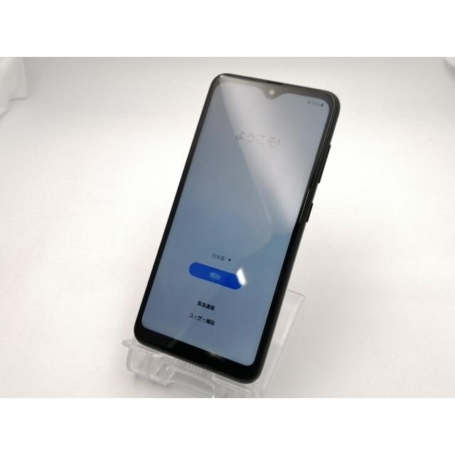 中古】SAMSUNG docomo 【SIMフリー】 Galaxy A22 5G ブラック 4GB 64GB