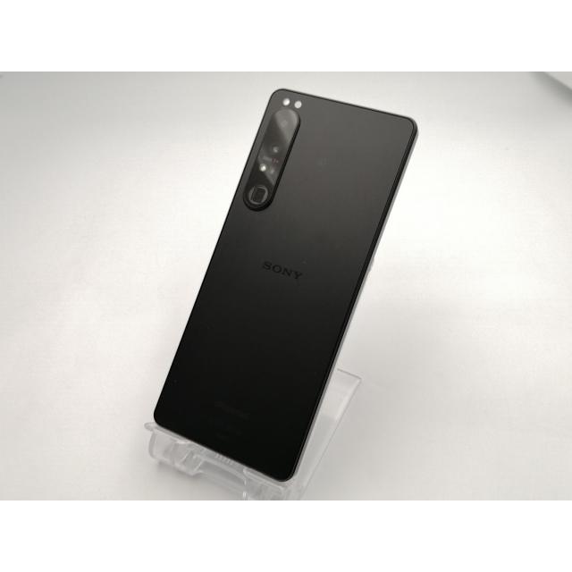 中古】SONY docomo 【SIMフリー】 Xperia 1 IV ブラック 12GB 256GB SO