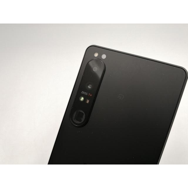 中古】SONY docomo 【SIMフリー】 Xperia 1 IV ブラック 12GB 256GB SO