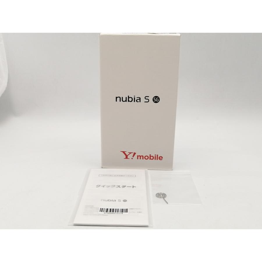 未使用】ZTE ymobile 【SIMフリー】 nubia S 5G 4GB 128GB