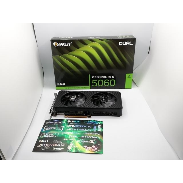 中古】Palit GeForce RTX 5060 Dual 8GB(NE75060019P1-GB2063D