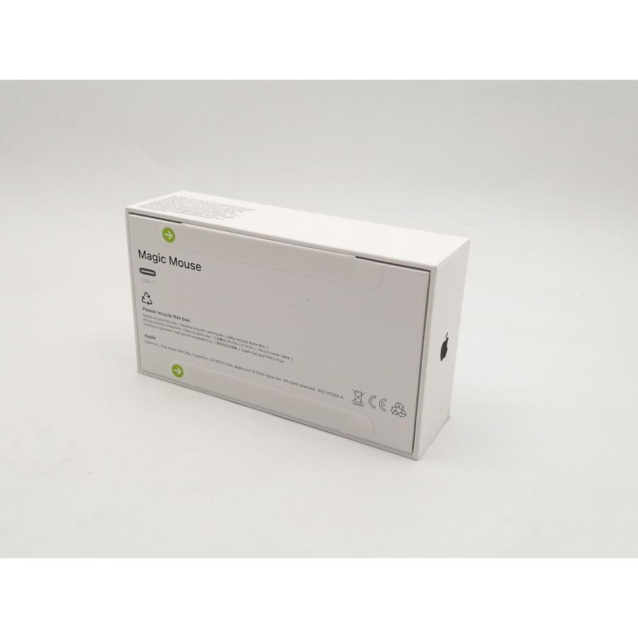 未使用】Apple Magic Mouse（2024/USB-C）ホワイト MXK53ZA/A【EC