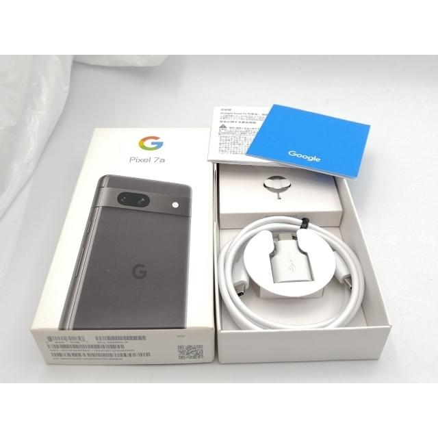 中古】Google docomo 【SIMフリー】 Pixel 7a チャコール 8GB 128GB