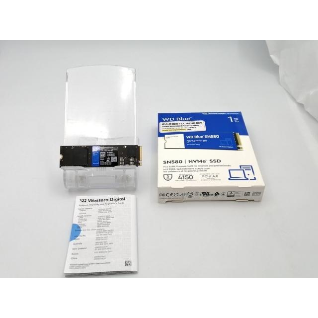 中古】W.D. WD Blue SN580 NVMe WDS100T3B0E 1TB/M.2 2280(PCIe4.0