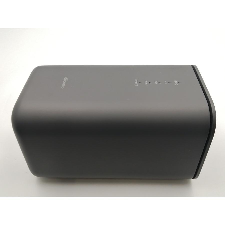 中古】SHARP docomo 【SIMフリー】 home 5G HR02 [ダークグレー]【EC