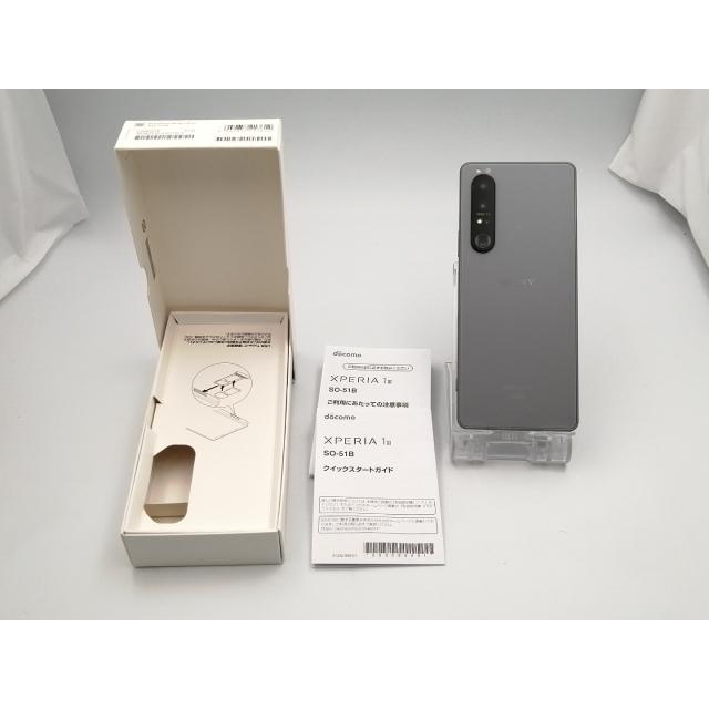 中古】SONY docomo 【SIMロック解除済み】 Xperia 1 III フロスト