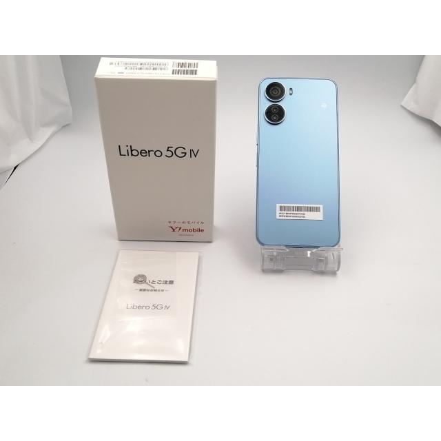 中古】ZTE ymobile 【SIMフリー】 Libero 5G IV 4GB 128GB ブルー