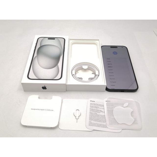 中古】Apple 海外版 【SIMフリー】 iPhone 15 Plus 128GB ブラック【EC