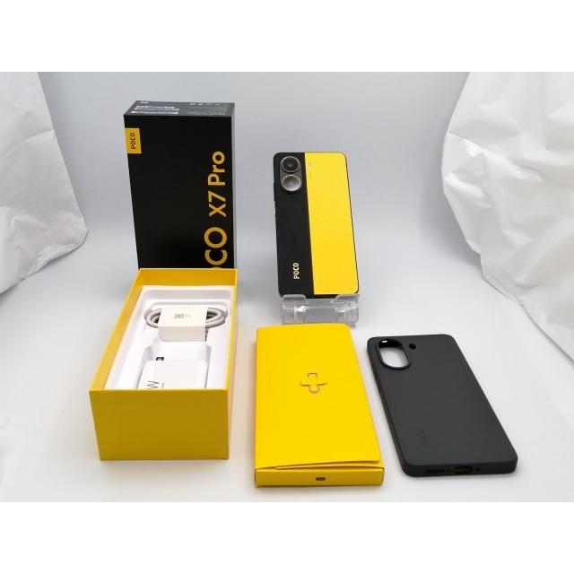 中古】Xiaomi 国内版 【SIMフリー】 Poco X7 Pro イエロー 8GB 256GB