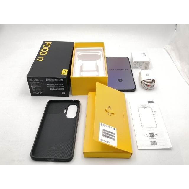 中古】Xiaomi 国内版 【SIMフリー】 Poco F7 ブラック 12GB 256GB