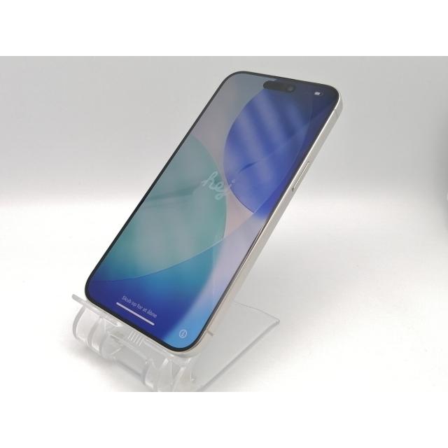 【中古】【赤ロム保証あり】Apple 楽天モバイル 【SIMフリー】 iPhone 15 Pro Max 256GB ホワイトチタニウム MU6Q3J/A【ECセンター】保証期間１ヶ月【ランクA】の画像