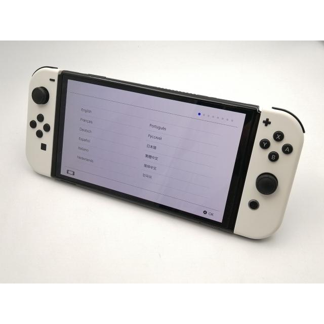 中古】Nintendo Switch 本体 (有機ELモデル) HEG-S-KAAAA ホワイト