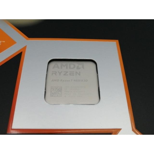 未使用】AMD Ryzen 7 9850X3D (4.7GHz/TC:5.6GHz) BOX AM5/8C/16T/L3