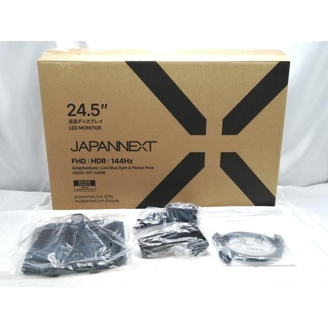 【中古】JAPANNEXT JAPANNEXT JN-IPS245G144F-Y [24.5インチ/1920x1080/IPS/非光沢/DP/HDMI/144Hz/1ms/MPRT/FreeSync](2025)【ECセンター】保証期間１週間_7