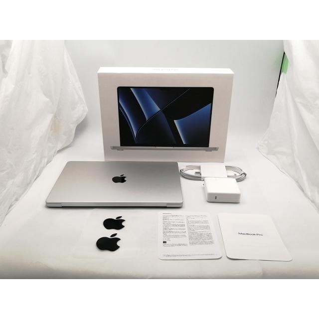 【中古】Apple MacBook Pro 14インチ M2 Pro(CPU:12C/GPU:19C) 16GB/1TB シルバー MPHJ3J/A (14インチ,2023)【ECセンター】保証期間１ヶ月【ランクB】の画像