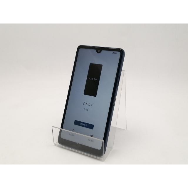 中古】SONY ymobile 【SIMフリー】 Xperia Ace III ブルー 4GB 64GB