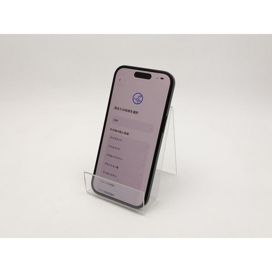 中古】Apple 国内版 【SIMフリー】 iPhone 15 128GB ブラック MTMH3J/A