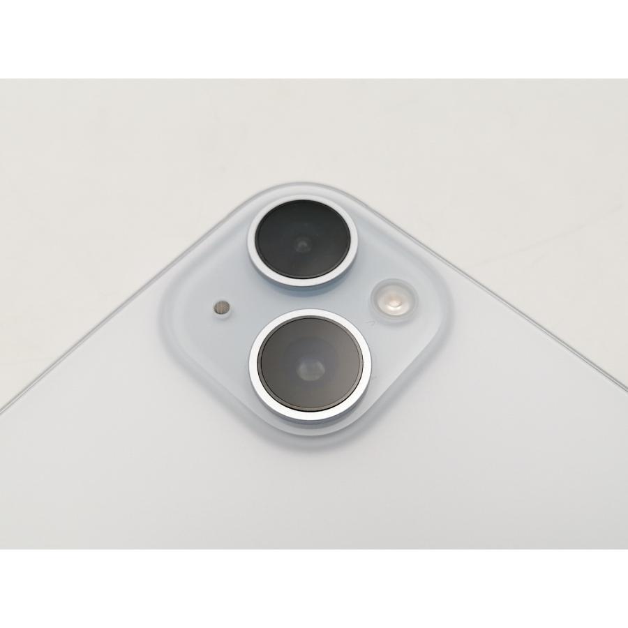 【中古】Apple docomo 【SIMフリー】 iPhone 15 256GB ブルー MTMR3J/A【ECセンター】保証期間１ヶ月【ランクA】の画像