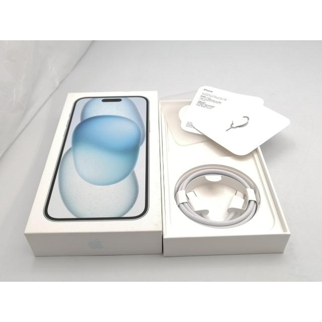 【中古】Apple 国内版 【SIMフリー】 iPhone 15 Plus 128GB ブルー MU0D3J/A【ECセンター】保証期間１ヶ月【ランクA】の画像