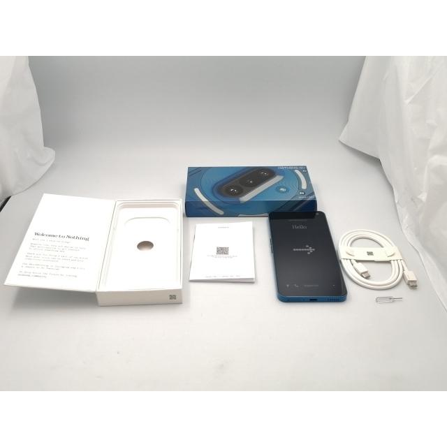 中古】NOTHING 楽天モバイル 【SIMフリー】 Nothing Phone (3a) ブルー