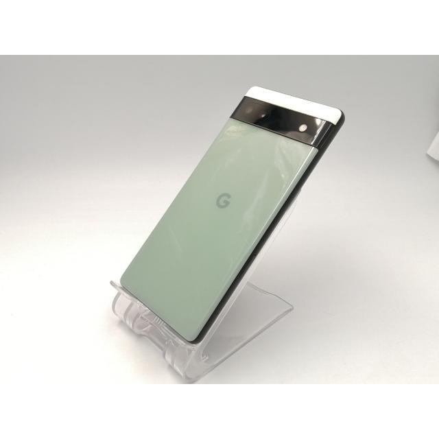中古】Google au 【SIMフリー】 Pixel 6a セージ 6GB 128GB GB17L【EC