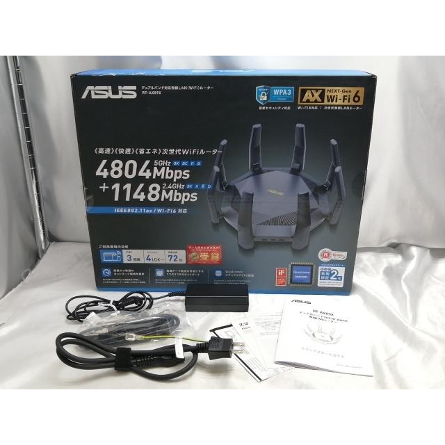 【動作品】ASUS RT-AX89X Wi-Fi 6 ルーター 本体 + 付属品 中古】ASUS RT-AX89X Wi-Fi6(11ax)/10GbitLAN/(2021)【ECセンター