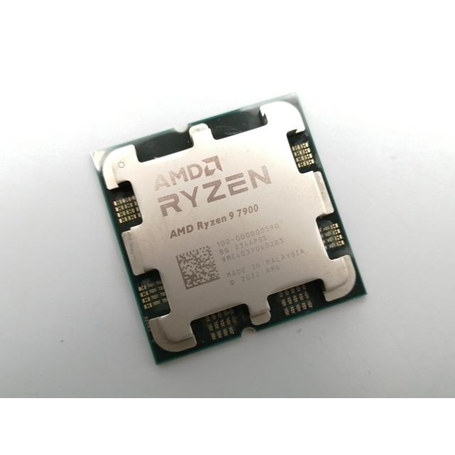 中古】AMD Ryzen 9 7900 (3.7GHz/TC:5.4GHz) BOX AM5/12C/24T/L3 64MB